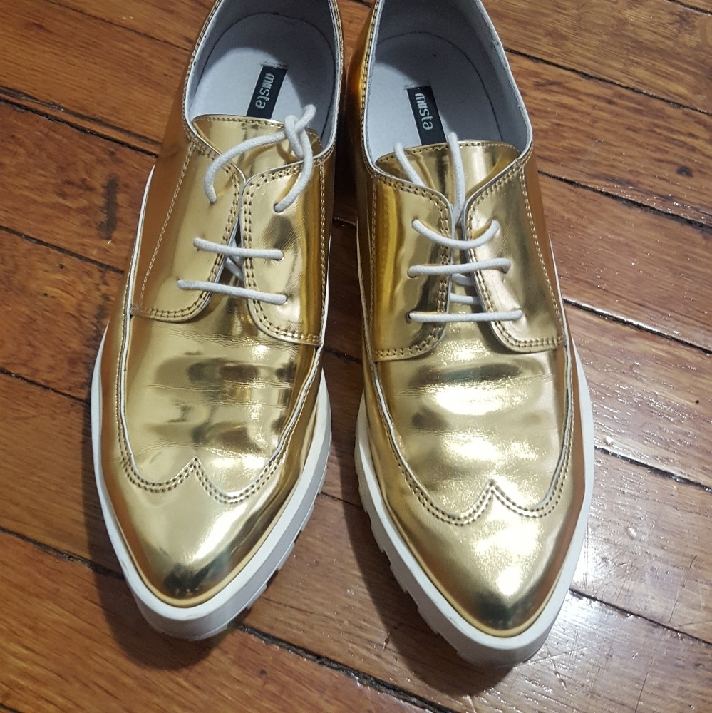 Miista Miley Gold Oxford